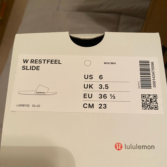 Lululemon Restful Womens Slide - Picture 8 of 12